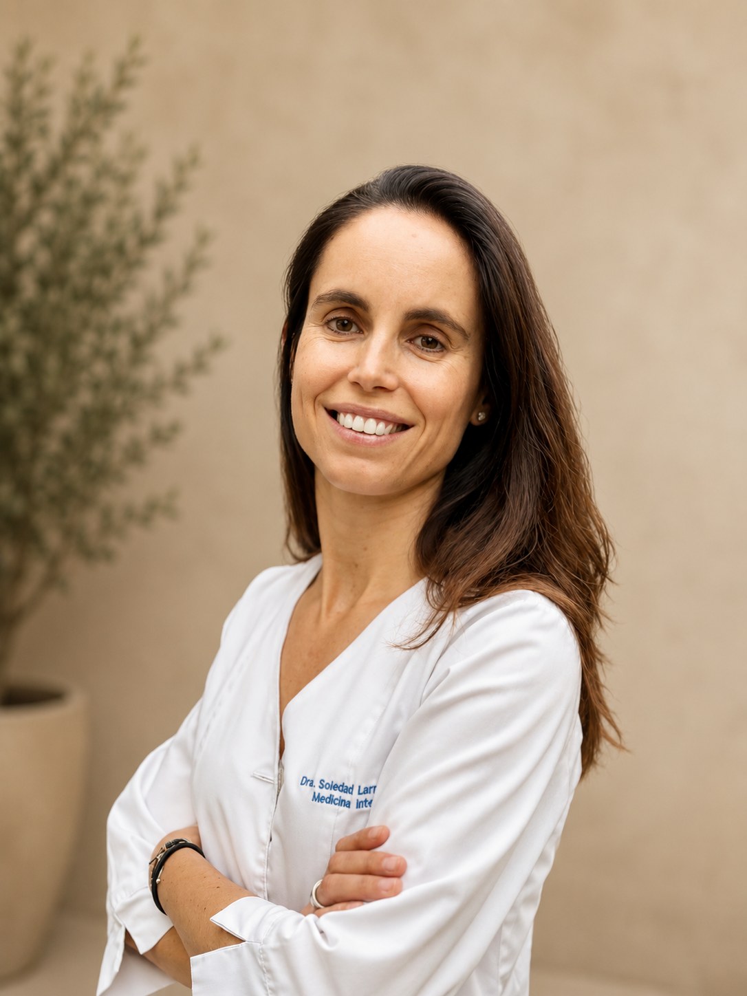 Dra. Soledad Larraín, médico internista